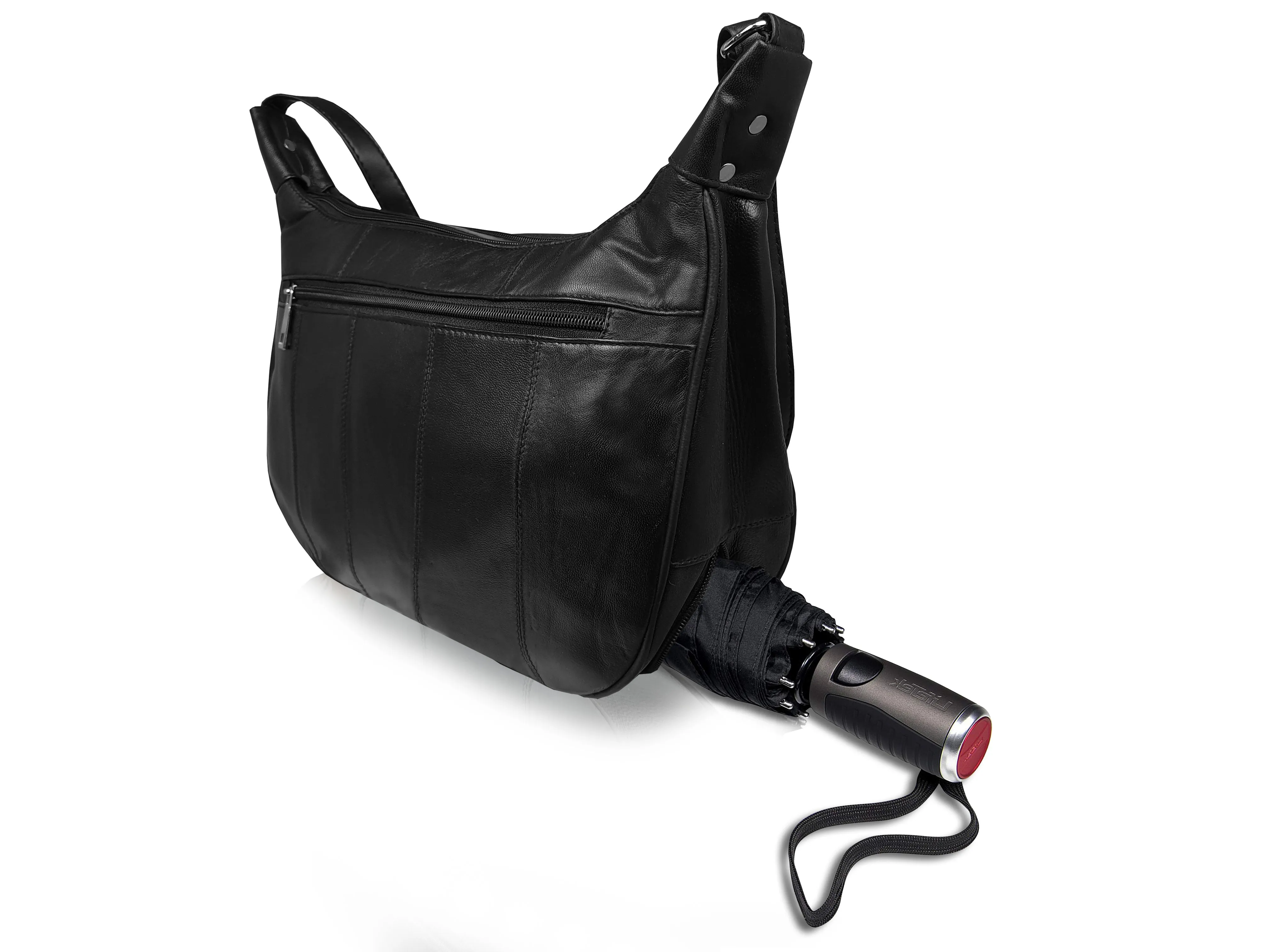 Womens Real Leather Handbag - Ladies Cross Body Designer Shoulder Bag